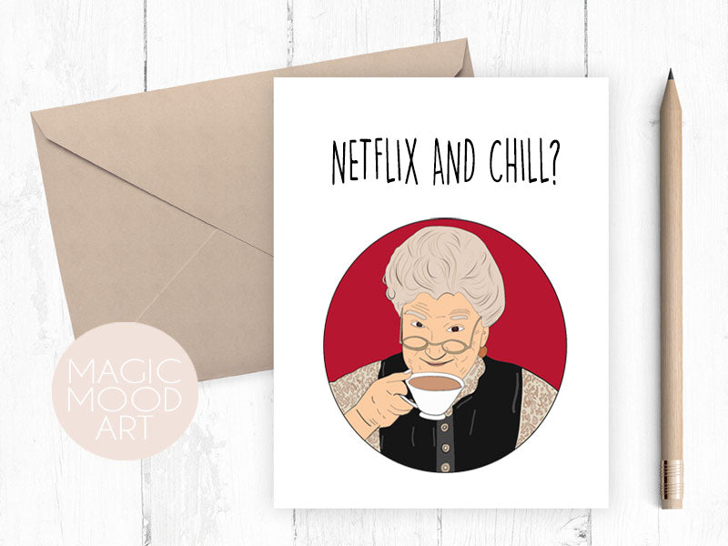 Netflix and Chill Card