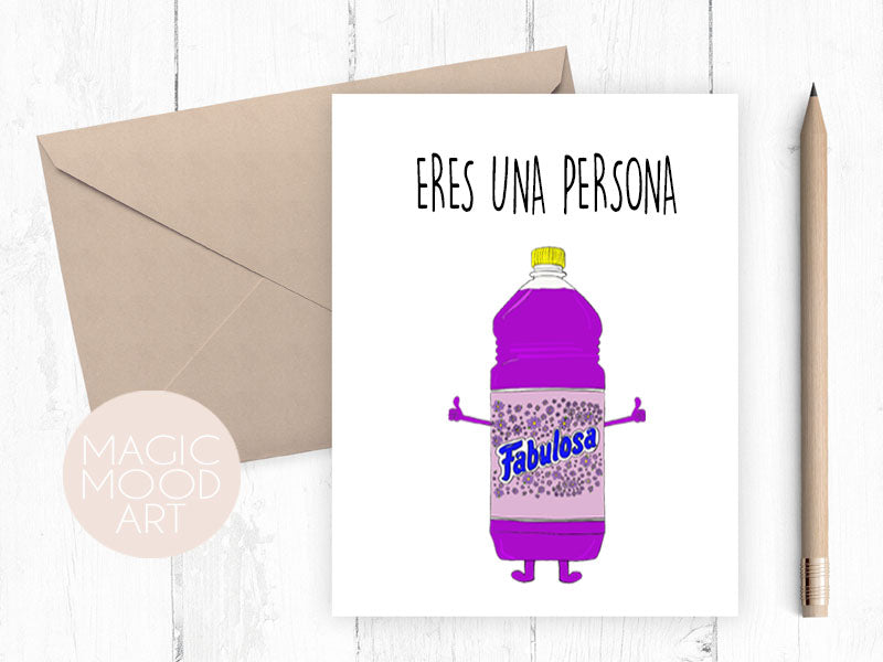 Eres Una Persona Fabulosa Card