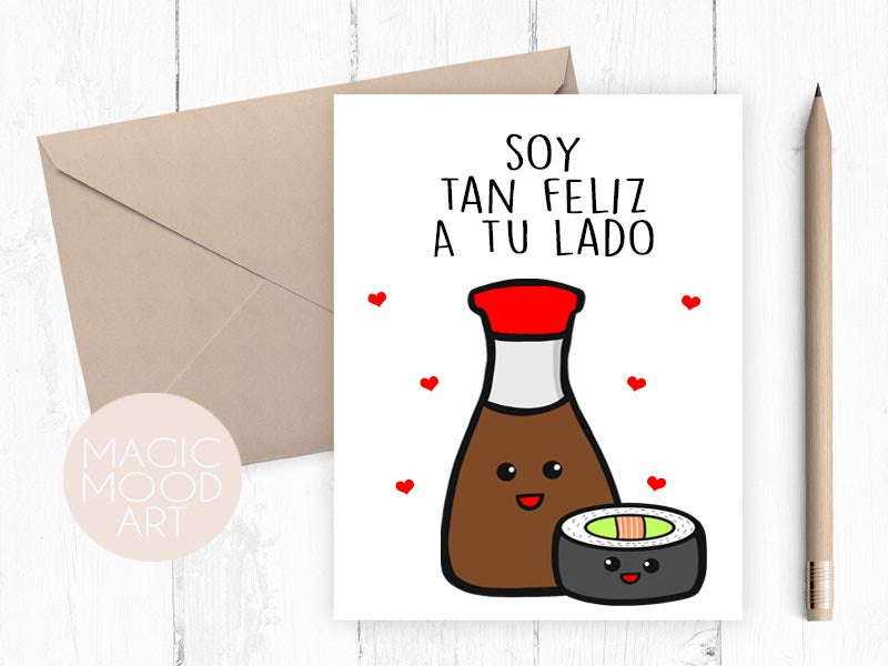 Soy Tan Feliz A Tu Lado Card