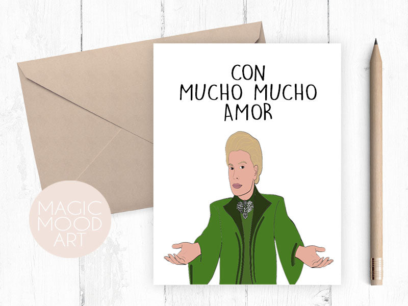 Con Mucho Mucho Amor Card