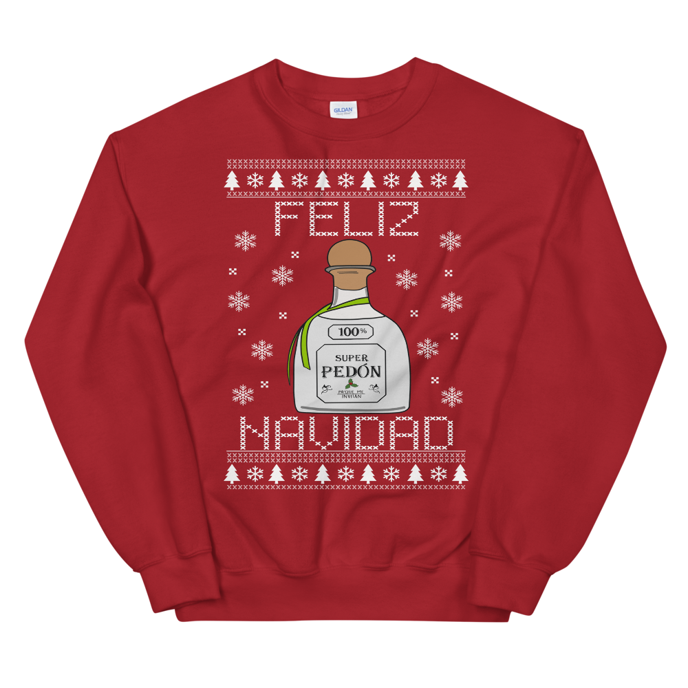 Super Pedón Feliz Navidad Ugly Christmas Sweater