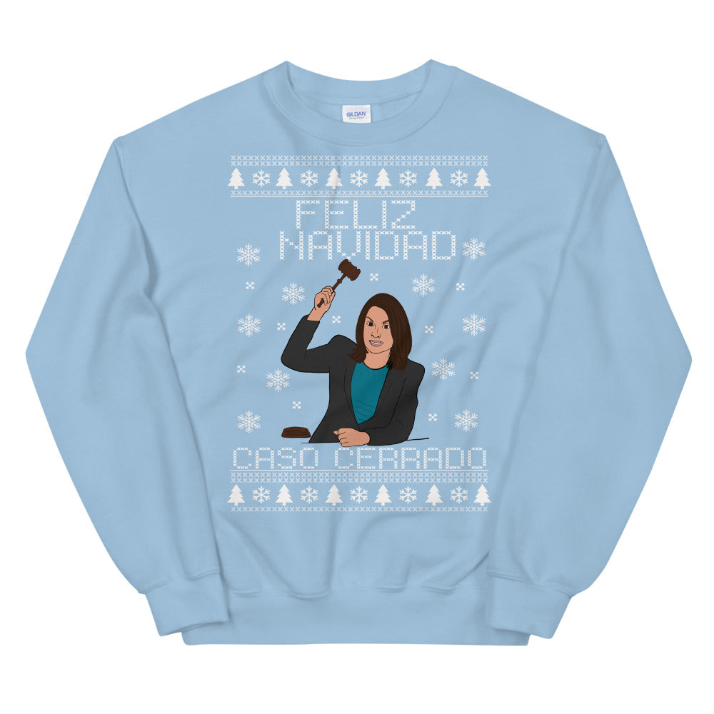Caso Cerrado Feliz Navidad Ugly Christmas Sweater