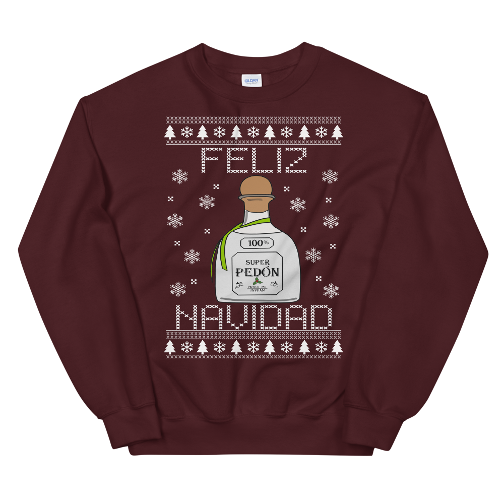 Super Pedón Feliz Navidad Ugly Christmas Sweater