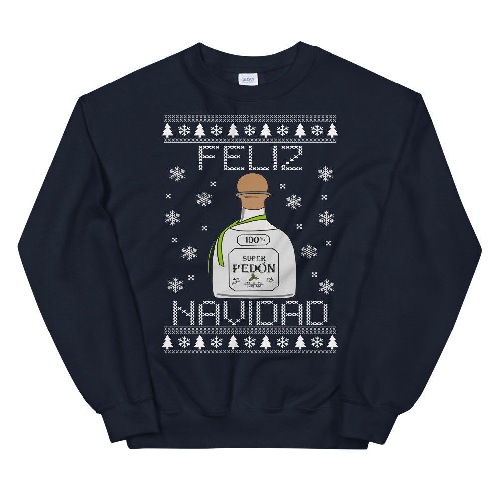 Super Pedón Feliz Navidad Ugly Christmas Sweater