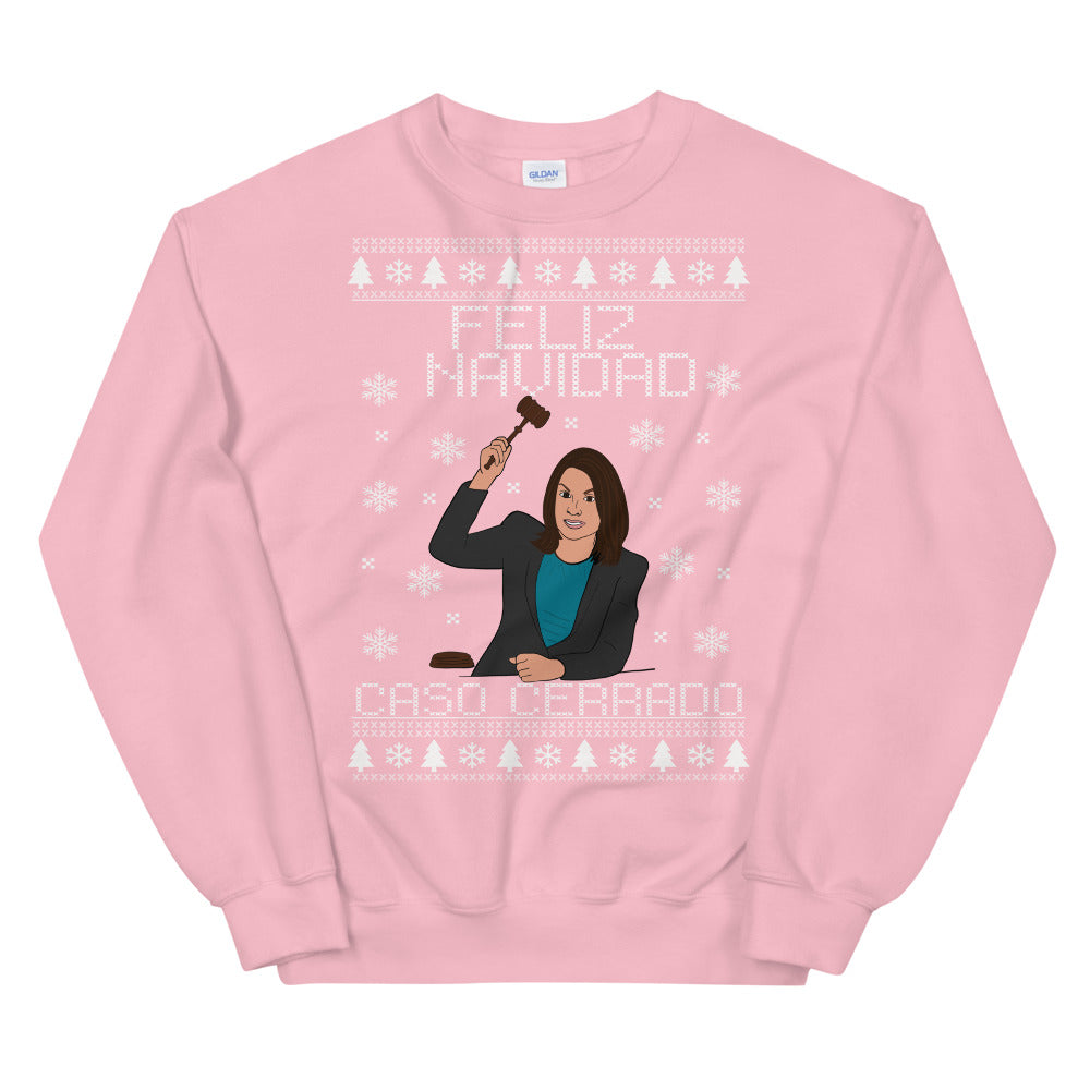 Caso Cerrado Feliz Navidad Ugly Christmas Sweater