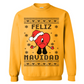 Bad Bunny Heart Ugly Christmas Sweater